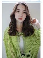 ルーチェココ(Lu'ce coco)&nbsp;ゆるめウェーブ/ロング[切りっぱなしボブエアリーロング美髪]