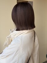 ヒントステーション(HINTSTATION)&nbsp;〈浅草 半個室〉ボブ/アッシュグレージュ