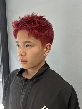 ミーツ 牧港店(mits) ★スパイキーショート×レッド★