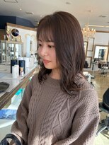 コワファースト 大分(COIFF1RST) レイヤーカット/ベージュ