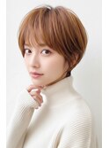 【30代40代50代】大人ひし形耳掛けショート
