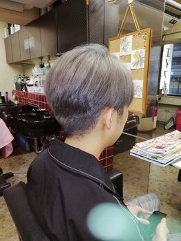 ヘアースタジオエイブルの写真/グレーカラー