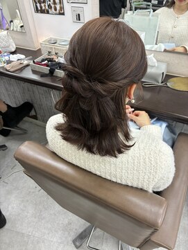 セットサロン ベル(Belle) ハーフアップ