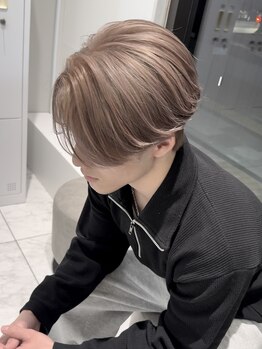 yoke ブリーチ/デザインカラー/髪質改善【8/20NEW OPEN(予定)】の写真/メンズリピート率80%以上!!ワンランク上のお洒落を必ずデザイン致します「今より更にカッコよく」