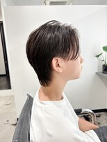 ネオ(NEO)&nbsp;センターパート×ウルフカット【伊勢原/半個室サロン/メンズ】