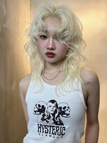クペウヘイヴン(cope'u HAVEN) 原宿/ウルフカット レイヤー デザインカラー ルーツカラー