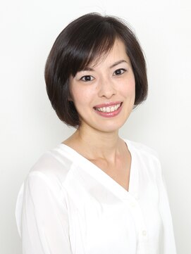 美容室 ル クラージュ 黒髪でも◎大人可愛いナチュラルボブ