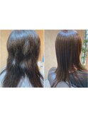 髪質改善 縮毛矯正 カラークセストパー
