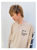 Men's"high tone × wolf【Steed/立川】