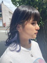 コーディアルヘア 白川本店(Cordial hair)&nbsp;インナー×ブルーバイオレット