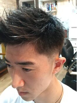 カジュアルかっこいいから流行りのBARBERヘアまで幅広く対応☆お客様の骨格・クセを活かしたスタイル提案を