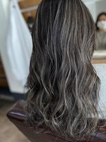 ルー(loup)&nbsp;ハイライトカラー/アッシュグレージュ/コントラストハイライト