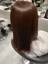 ジンジャー(GINGER) 新髪質改善×艶髪×暖色カラー