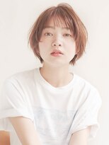 ジュール 大分(Joule)&nbsp;セクションカラー/ペールベージュ/透明感ボブ[大分駅]