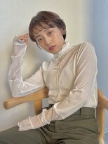 イミ(imi)&nbsp;大人ショート/グレージュカラー/似合わせカット/髪質改善[登戸]