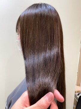 ハイプ(HYPE) 【藤沢横浜】ブリーチなしカラー/オリーブブラウン