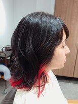 ログ 武蔵新城(L.O.G) インナーカラー×レイヤーカット