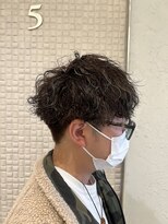 オリーブスバイネオリーブ(Olive's by neolive)&nbsp;波巻きパーマメンズスタイル