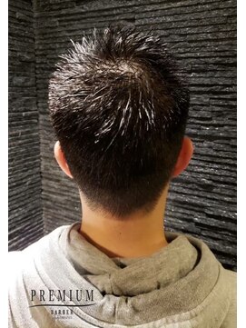 プレミアムバーバー 新宿店(PREMIUM BARBER produce by HIRO GINZA) ナチュラルショート