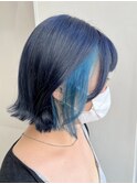 インナー水色×ブルーブラック wave's大宮門街 唯