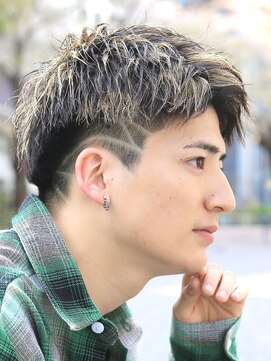 ノエル(hair design Noel) 【noel】takuto×束感メッシュショート