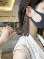 パークレーン アイス イヴェン(park lane ICI yeven)&nbsp;インナーカラー　グレージュ　名古屋　栄　矢場町　ボブ