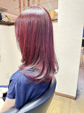 ヘアーズ はれるや(hair's) 20代30代大人可愛い暖色艶髪・艶ヘアカラーナチュラルモード