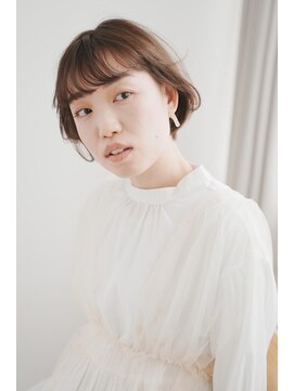 クローバー(CLOVER) 大人ショートボブスタイル/福島市