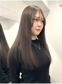 グレーベージュ/新宿ハイトーン/ハイトーンボブ/