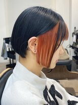 トト 船橋店(toto.)&nbsp;黒髪/グレーベージュ/レイヤーロング/前髪パーマ[西船橋/津田沼]