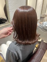 明るめピンクブラウン