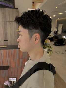 タカギ(TAKAGI) ニュアンスパーマ緩めパーマツーブロックショート