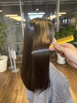 ハーフアンドハーフ(HALF and HALF)&nbsp;地毛風ストレート/縮毛矯正/髪質改善