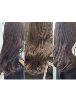 理想のstyleを実現!肌映え&カラー診断付き☆ダメージレス美発色カラーでこれまでにない色味+質感を叶えます