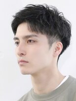 ハレ ヘアサロン(Hale hair salon)&nbsp;【Hale】ダークアッシュニュアンスパーマN676スパイキーショート