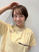 アンバー 池袋(amber)&nbsp;アッシュカラー/マッシュショート/ブリーチ[池袋駅]