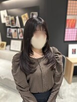 モッズヘア 仙台長町店(mod's hair)&nbsp;《赤川》顔まわりたっぷりフェイスレイヤーカット