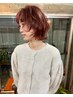 カット+ブリーチなしダブルカラー　￥19,000 ⇒ ￥17,800