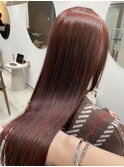 ブリーチなしダブルカラー Aujua髪質改善トリートメント