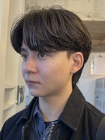 バイフィフス 原宿/表参道(by fifth)&nbsp;韓国センターパートニュアンスパーマウルフマッシュツーブロック