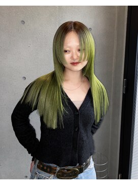 ヴァーディ オモテサンドウ(Vardy omotesando) green/ルーツカラー グリーン