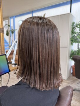 ラボヌールヘアーノーブル 新越谷店(La Bonheur hair noble) 極上髪質改善/美髪ストレート/切りっぱなし