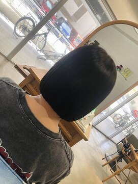 リル おもろまち店(Lille) Lille那覇おもろまち/／ボブ/髪質改善/10代/20代黒髪でも◎