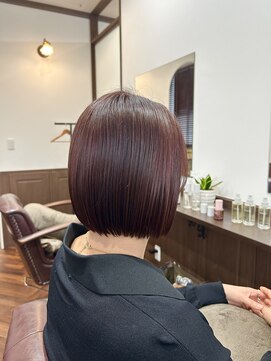 ミレナ(Milena) ミニボブ×暖色カラー