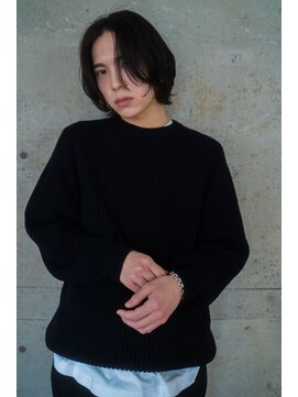 ベター(better) メンズミディアムニュアンスフェザーパーマ