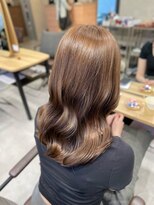 フィエルウメダ(Fier umeda)&nbsp;髪質改善極みカラー◎マロンベージュ///