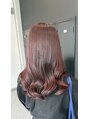 レム 長野青木島店(REM) wine red♪暖色系はブリーチなしでも色味が出てくれます◎
