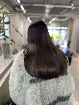 【TALO】艶髪チョコレートブラウン