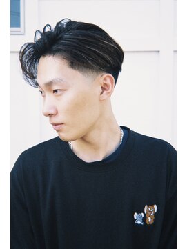 ラフパート（テーパーフェード）