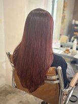 コイ(coii)&nbsp;ワインレッド/髪質改善/ケアブリーチ/ボルドーカラー